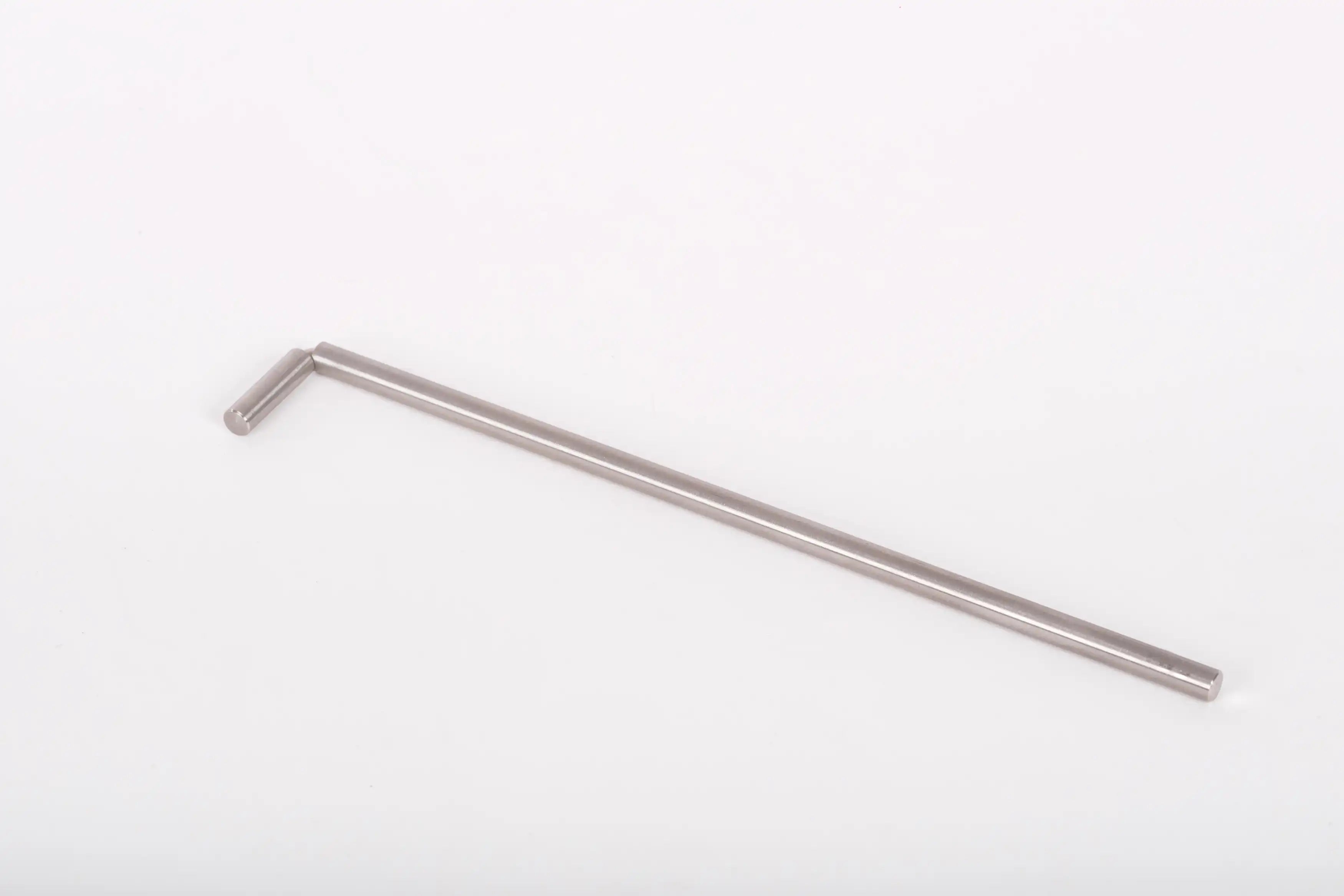 Long rod bent at a 90° angle